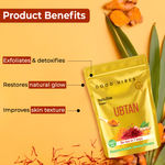 Buy Good Vibes Ubtan Insta Glow Powder | 100% Natural, No Preservatives, No Pesticides, No Parabens, No Silicones, No Sulphates, No Animal Testing (50 gm) - Purplle