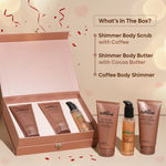 Buy mCaffein Shimmer & Glow Body Gift Kit - Purplle