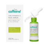 Buy mCaffeine 15% Vitamin C & Green Tea Serum (10 ml) - Purplle
