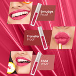 Buy NY Bae Confessions Liquid Lipstick | Lip & Cheek Tint | Pink Lipstick | Matte Finish | Long Lasting - IBonfire 3 (4.5 ml) - Purplle