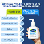 Buy Cetaphil Hydrating Foaming Cream Cleanser 236 ml - Purplle