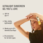 Buy Lakme Sun Expert Gel light Sunscreen, SPF 50 PA+++ | Broad spectrum UVA/B protection | Blue light protection | No White Cast | for all dry, oily, normal skin| Matte Finish 100gm - Purplle