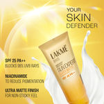 Buy Lakme Sun Expert SPF 25 PA++ Super Matte Lotion Sunscreen, Lightweight, Non Sticky,100 ml - Purplle
