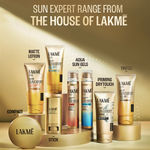 Buy Lakme Sun Expert Super Matte Lotion Sunscreen SPF 30 PA++ with Niacinamide & Vit C | Broad spectrum UVA/B protection | Blue light protection | No White Cast | for all dry, normal skin| 50ml - Purplle