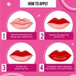 Buy Sugar Pop Matte Lipcolour - 04 Raspberry (Reddish Pink) 1.6 Ml - Lasts Up To 8 Hours, Reddish Pink For Women | Non-Drying, Smudge Proof, Long Lasting - Purplle