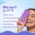 Buy Aqualogica Illuminate+ Dewy Lightweight Sunscreen Gel SPF 50+ PA++++ for All Skin Types 80 gm - Purplle