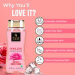 Buy Good Vibes Rose Cooling Gel Body Lotion 210 ml - Purplle