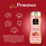 Buy Good Vibes Strawberry Cooling Gel Body Lotion (210 ml) |Non-sticky Formulation | Instant Cooling Sensation | For Hydrating skin | For Healthy skin - Purplle