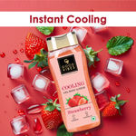 Buy Good Vibes Strawberry Cooling Gel Body Lotion (210 ml) |Non-sticky Formulation | Instant Cooling Sensation | For Hydrating skin | For Healthy skin - Purplle
