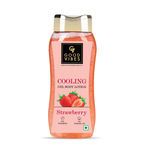 Buy Good Vibes Strawberry Cooling Gel Body Lotion (210 ml) |Non-sticky Formulation | Instant Cooling Sensation | For Hydrating skin | For Healthy skin - Purplle