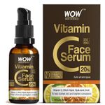 Buy WOW Skin Science Vitamin C Glow Kit (Vitamin C Foaming Facewash (150 ml) + Vitamin C Serum (15 ml) + Vitamin C Face Cream (50 ml) - Purplle