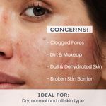 Buy Hyphen Moisturizing Creamy Cleanser | Face Wash for Dry & Sensitive Skin | Ceramides & Polyglutamic Acid for Barrier Repair & Hydration - 100 ml - Purplle