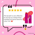 Buy SUGAR POP Nourishing Lip Balm 05 Peach - 4.5 gms – Tinted Lip Moisturizer for Dry and Chapped Lips, Enriched with Castor Oil, Intense Hydration and UV protection - Purplle