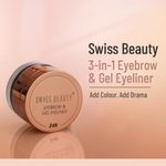 Buy Swiss Beauty Smoky Eye Basics Kit 1 (Precision Mascara - Black (8.5 ml) + Eyebrow and Gel Eyeliner 2 in 1(3g + 4 gm)) - Purplle