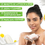 Buy Mamaearth Vitamin C Moisturizing Lotion Soap Pack of 4 (125 g x 4) - Purplle