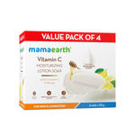 Buy Mamaearth Vitamin C Moisturizing Lotion Soap Pack of 4 (125 g x 4) - Purplle