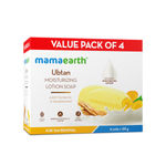 Buy Mamaearth Ubtan Moisturizing Lotion Soap Pack of 4 (125 g x 4) - Purplle