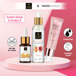 Buy Good Vibes x Faces Canada Fresh Glow Co Combo of 3 - Purplle