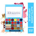Buy Mattlook Miami Blue 23 SpotlightA Makeup Palette,35 gm - Purplle