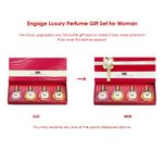 Buy Engage Luxury Perfume Gift Pack for Women, Travel Sized, Assorted Pack, Ideal Valentine Gift, Birthday Gift, 25 mlX4 - Purplle