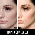 Buy Half N Half HD-Pro Face Makeup Concealer, Beige (8gm) - Purplle