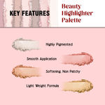 Buy Mattlook Beauty Highlighter Palette, Sun & Sand (20 gm) - Purplle