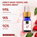 Buy Good Vibes Rosehip Hydrating Glow Face Serum | Light, Non-Sticky, Brightening | With Vitamin E | No Parabens, No Sulphates, No Animal Testing (10 ml) - Purplle