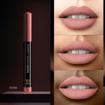 Buy FACES CANADA Ultime Pro HD Intense Matte Lipstick + Primer - Tease, 1.4g | 9HR Long Stay | Feather-Light Comfort | Intense Color | Smooth Glide - Purplle