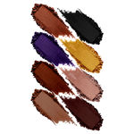 Buy Half N Half 15 in 1 Velvet Texture Eyeshadow Matte Palette, Flawless Shades, Easy to Blend, , Waterproof Durable Highly Pigmented Eye Makeup Set Gift for Women, Multicolour - 02 (12gm) - Purplle