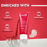 Buy Clensta Exfoliating Face Scrub | With Walnut Shell and Red Aloe Vera | Removes Tan and Brighten Skin tone | For All Men & Women 100 gm - Purplle