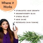 Buy Mystiq Living Rosemary Water for Hair Growth, Mist Spray Steam Distilled 100% Pure and Natural Hydrosol, Hair Mist - 100 ml - Purplle