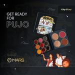 Buy MARS The City Paradise Makeup Kit | Highly Pigmented and Blendable | 9 Eyeshadow Palette with 1 Highlighter, Blusher, Bronzer & Compact Powder each (16 gm) (04-Kolkata) - Purplle