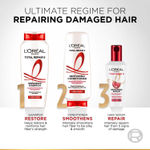 Buy L'Oreal Paris Total Repair 5 Restoring Conditioner With Keratin XS For Damaged Hair, 386 ml - Purplle