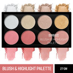 Buy Insight Cosmetics Blush & Highlight Palette 27 gm - Purplle