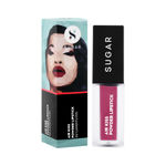 Buy SUGAR Cosmetics Air Kiss Powder Lipstick - 02 Candyfloss - Super Pigmented, Transferproof, Water-resistant & Matte Finish - 2 gm - Purplle