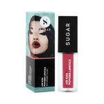 Buy SUGAR Cosmetics Air Kiss Powder Lipstick - 04 Cherry Fluff - Super Pigmented, Transferproof, Water-resistant & Matte Finish - 2 gm - Purplle