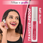Buy NY Bae Confessions Liquid Lipstick | Lip & Cheek Tint | Purple Lipstick | Matte Finish | Long Lasting - Sleigh All Day 9 (4.5 ml) - Purplle