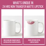 Buy Insight Cosmetics 24 Hrs Non Transfer Matte Lipstick - I'M The Boss 3 gm - Purplle