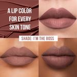 Buy Insight Cosmetics 24 Hrs Non Transfer Matte Lipstick - I'M The Boss 3 gm - Purplle