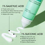 Buy MCaffeine 1% Salicylic Acid 1% Succinic Acid & Matcha Tea Acne Arrest Spot Corrector 15 ml - Purplle