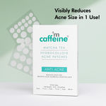 Buy MCaffeine Matcha Tea Hydrocolloid Acne Patches - Purplle