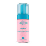 Buy Aqualogica Radiance+ Mousse Hydrating Foam Cleanser- 100 ml |Face Wash for all Skin Types | Gently Cleanses & Hydrates | Reduces Spots & Acne Marks | Makes Skin Radiant - Purplle
