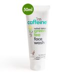 Buy mCaffeine Green Tea Face Wash 50 ml - Purplle