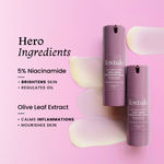 Buy Foxtale 5% Niacinamide Face Serum with Olive Leaf Extract, For Oil Control & Brightening, Blurs Pores Instantly, Lightweight & Non-sticky, All Skin Types, Men & Women, 30 ml - Purplle