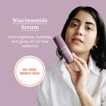 Buy Foxtale 5% Niacinamide Face Serum with Olive Leaf Extract, For Oil Control & Brightening, Blurs Pores Instantly, Lightweight & Non-sticky, All Skin Types, Men & Women, 30 ml - Purplle