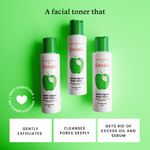 Buy Foxtale Essentials Daily Green Apple Glow Toner with Niacinamide, Fruit AHA Extract and Hyaluronic Acid - Clinically Proven Brightening Ingredients, Suitable for All Skin Types, Men and Women - 100 ml - Purplle
