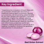 Buy Good Vibes Tinted Red Onion Sunscreen SPF 50 (10 gm) - Purplle