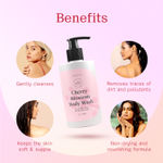 Buy Arata Nourishing Body Wash with Cherry Blossom Fragrance | Daily Calming Body Wash for Men & Women | Gently Cleanses | Natural, Vegan & Cruelty-Free| 300 ml - Purplle