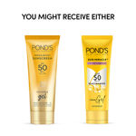 Buy Ponds Sun Miracle SPF 50 PA+++ Creme Gel Sunscreen | Protect & Bright |With Niacinamide |100g - Purplle