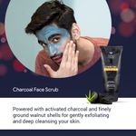 Buy Bombay Shaving Company Charcoal Facial starter Kit With Seetmask | Charcoal De-Tan & Detox Kit | Charcoal Face Wash, Charcoal Scrub, Charcoal Peel-Off Mask, Charcoal Face Pack, Charcoal Sheet Face Mask | Skin Care for Men 205 gm - Purplle